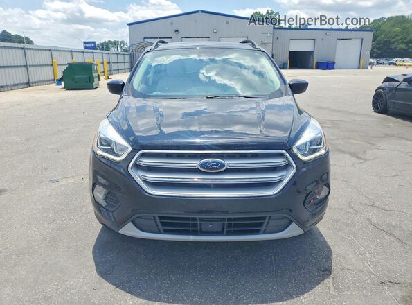 1FMCU0HD8JUD14199 2018 FORD ESCAPE Black Vista frontal