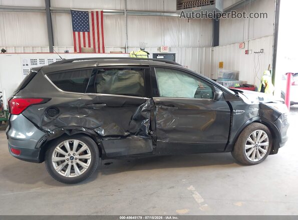 1FMCU0HD8KUC47637 2019 FORD ESCAPE Gray Vista interior trasera