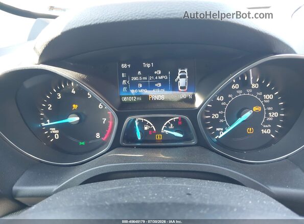 1FMCU0HD8KUC47637 2019 FORD ESCAPE Gray Vista de los asientos traseros
