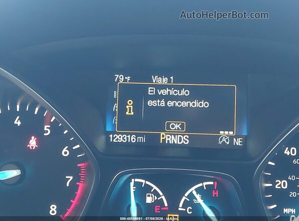 1FMCU0HD9JUC36161 2018 FORD ESCAPE Silver 