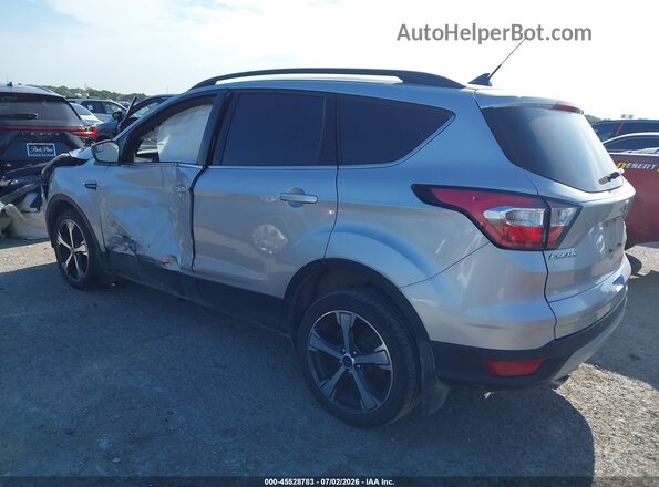 1FMCU0HD9JUD20402 2018 FORD ESCAPE Silver Rear left