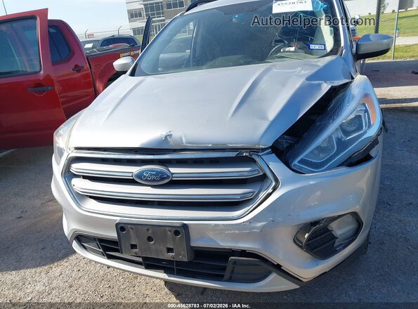 1FMCU0HD9JUD20402 2018 FORD ESCAPE Silver Instrument cluster view