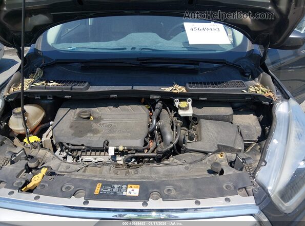 1FMCU0HD9JUD47471 2018 FORD ESCAPE Gray Հետևի տեսք