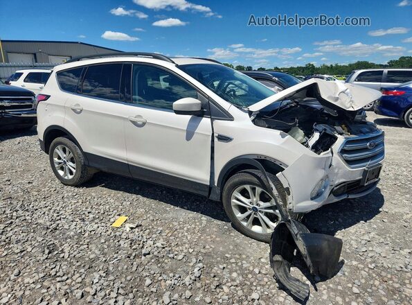 1FMCU0HDXJUB60627 2018 FORD ESCAPE White Передня права чверть