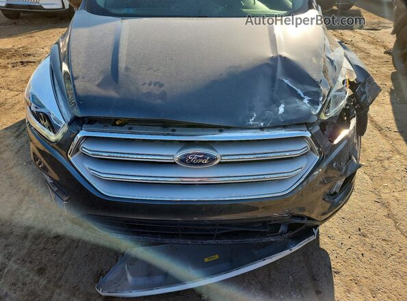 1FMCU0HDXJUC31678 2018 FORD ESCAPE Gray Widok komory silnika