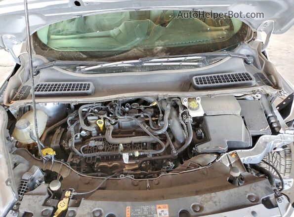 1FMCU0HDXKUB62413 2019 FORD ESCAPE Серебряный Вид задней части салона