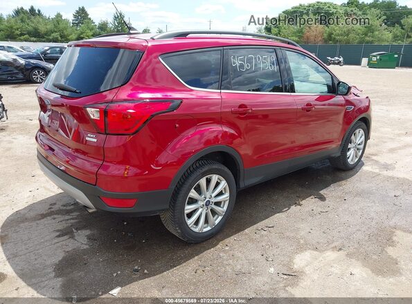 1FMCU0HDXKUB96674 2019 FORD ESCAPE Red Trasero derecho