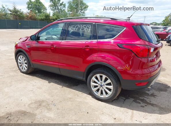 1FMCU0HDXKUB96674 2019 FORD ESCAPE Red Trasero izquierdo