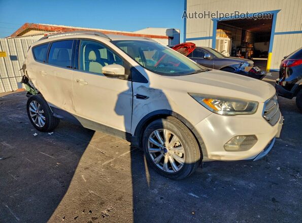 1FMCU0J90HUE97761 2017 FORD ESCAPE White Передня права чверть