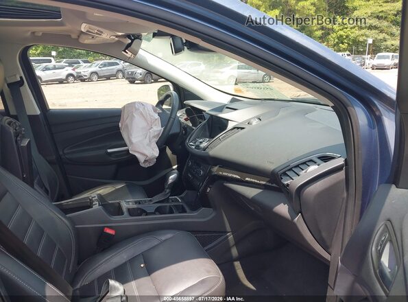1FMCU0J90JUC33199 2018 FORD ESCAPE Blue Front interior view