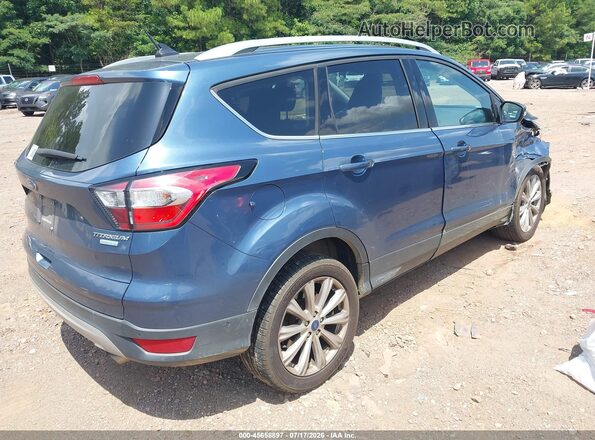 1FMCU0J90JUC33199 2018 FORD ESCAPE Blue Rear right