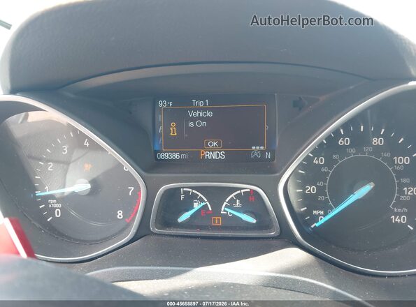 1FMCU0J90JUC33199 2018 FORD ESCAPE Blue Rear seats view