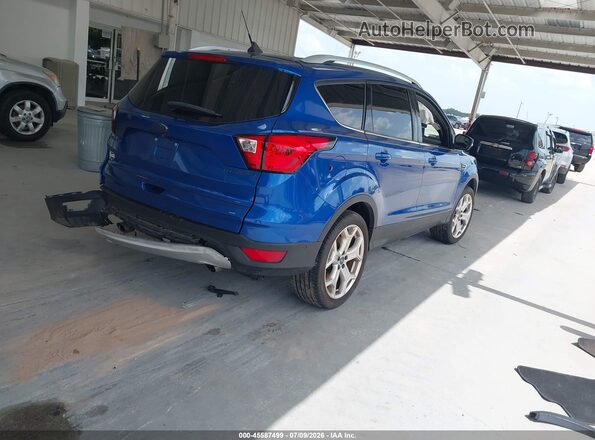 1FMCU0J90KUB95720 2019 FORD ESCAPE Синий Задняя правая четверть
