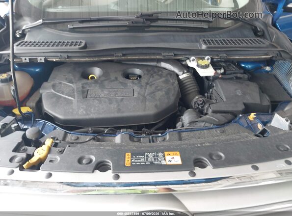 1FMCU0J90KUB95720 2019 FORD ESCAPE Синий Вид сзади