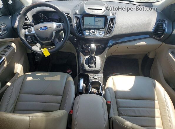 1FMCU0J91GUB19396 2016 FORD ESCAPE Silver Dashboard view