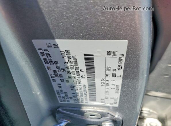 1FMCU0J91GUB19396 2016 FORD ESCAPE Silver VIN sticker view