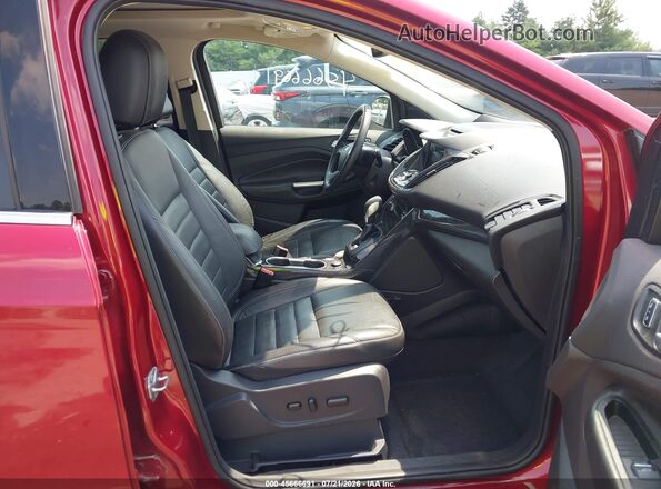 1FMCU0J91GUB91022 2016 FORD ESCAPE Red Vista interior delantera