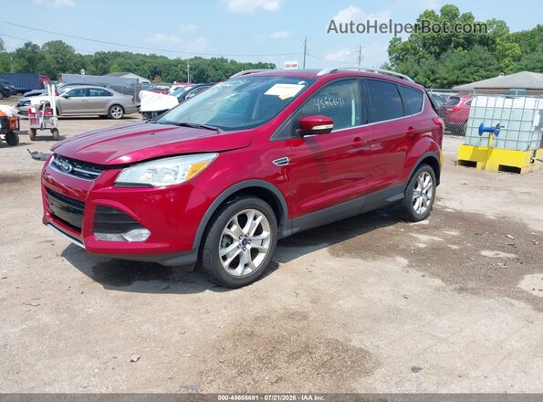 1FMCU0J91GUB91022 2016 FORD ESCAPE Red Vista tres cuartos delantera izquierda