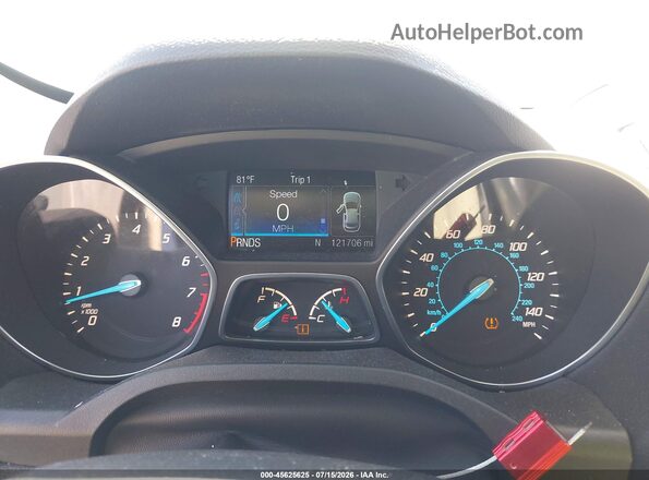1FMCU0J91GUC28263 2016 FORD ESCAPE Silver უკანა სავარძლების ხედი