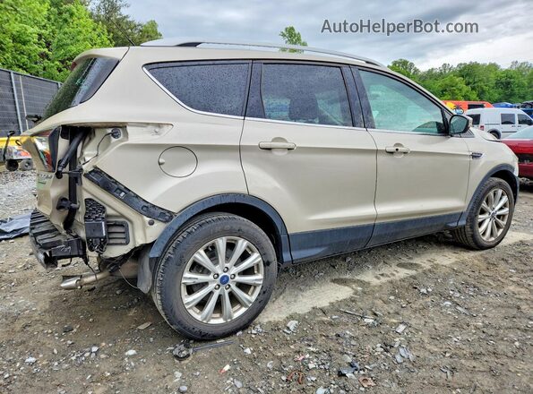1FMCU0J91HUB07976 2017 FORD ESCAPE Beige Rear right