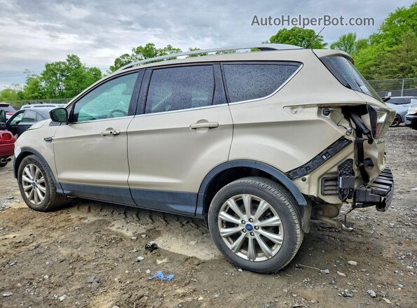1FMCU0J91HUB07976 2017 FORD ESCAPE Beige Rear left