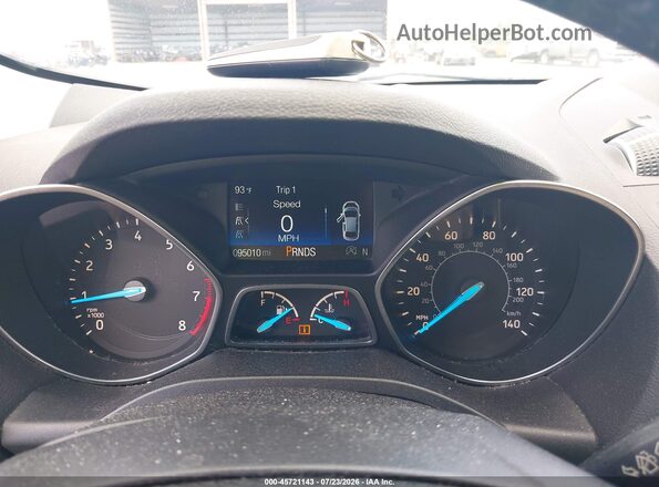 1FMCU0J91JUB28090 2018 FORD ESCAPE Gray Widok tylnych siedzeń