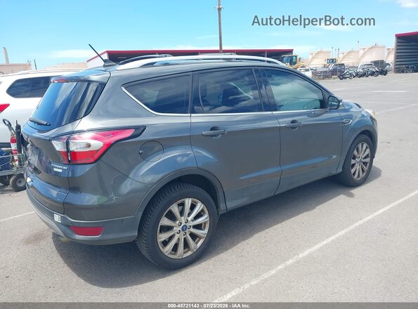 1FMCU0J91JUB28090 2018 FORD ESCAPE Gray Tył prawy