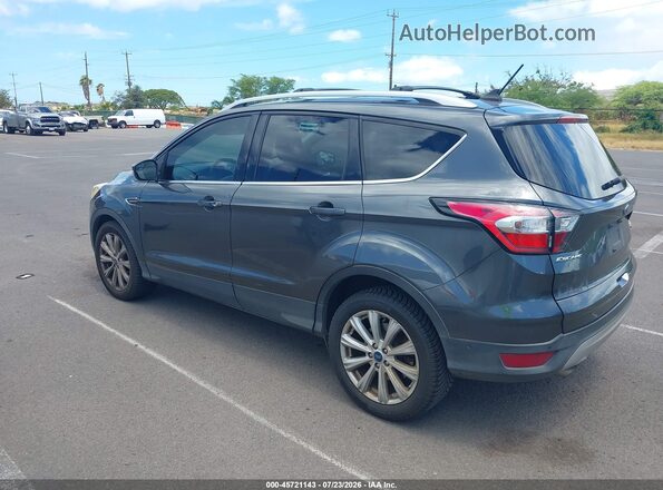 1FMCU0J91JUB28090 2018 FORD ESCAPE Gray Tył lewy