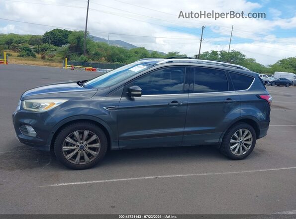 1FMCU0J91JUB28090 2018 FORD ESCAPE Gray Widok wnętrza 360 stopni