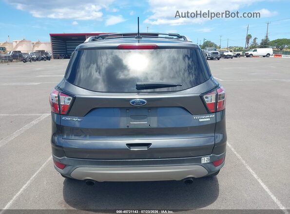 1FMCU0J91JUB28090 2018 FORD ESCAPE Gray 
