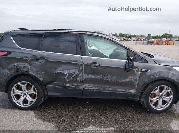 1FMCU0J91JUC33003 2018 FORD ESCAPE Gray უკანა სალონის ხედი
