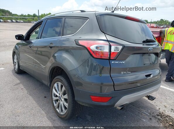 1FMCU0J91JUD43615 2018 FORD ESCAPE Gray Trasero izquierdo