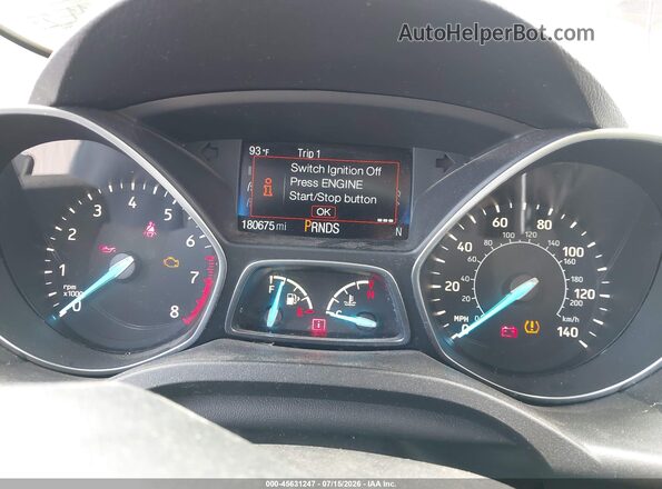 1FMCU0J91JUD43615 2018 FORD ESCAPE Gray Vista de los asientos traseros