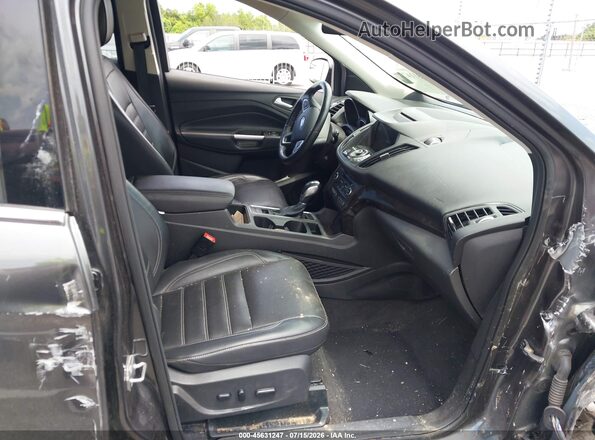 1FMCU0J91JUD43615 2018 FORD ESCAPE Gray Vista interior delantera
