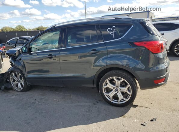 1FMCU0J92KUC08113 2019 FORD ESCAPE Blue უკანა მარცხენა