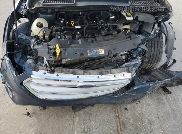 1FMCU0J92KUC08113 2019 FORD ESCAPE Blue ძრავის განყოფილების ხედი