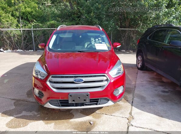 1FMCU0J93HUE94420 2017 FORD ESCAPE Red წინა პანელის ხედი