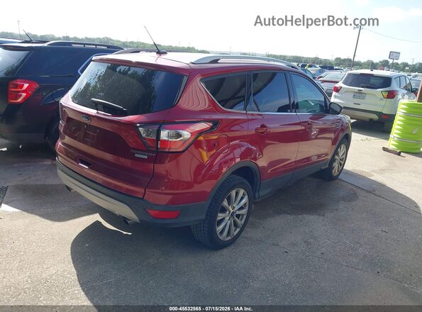 1FMCU0J93HUE94420 2017 FORD ESCAPE Red უკანა მარჯვენა