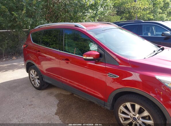 1FMCU0J93HUE94420 2017 FORD ESCAPE Red ხელსაწყოთა პანელის ხედი