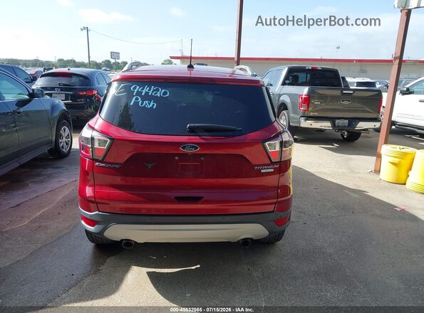1FMCU0J93HUE94420 2017 FORD ESCAPE Red 