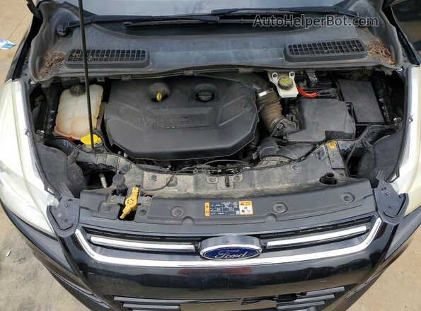1FMCU0J94GUB56197 2016 FORD ESCAPE Black Շարժիչի բաժամունքի տեսք