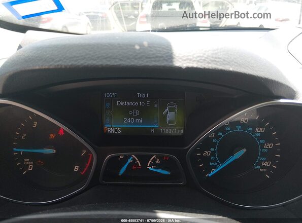 1FMCU0J94GUB70830 2016 FORD ESCAPE Black Rear seats view