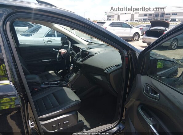 1FMCU0J94GUB70830 2016 FORD ESCAPE Black Front interior view