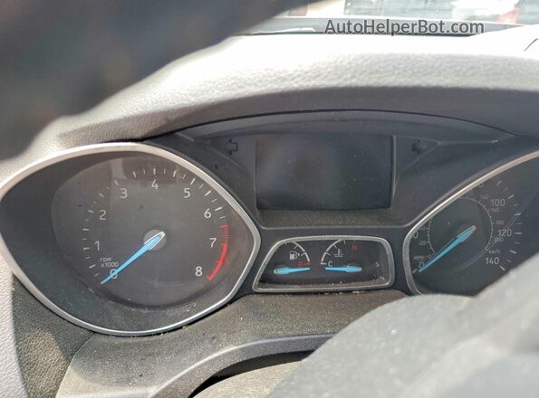 1FMCU0J94HUB00536 2017 FORD ESCAPE Красный Вид щитка приборов