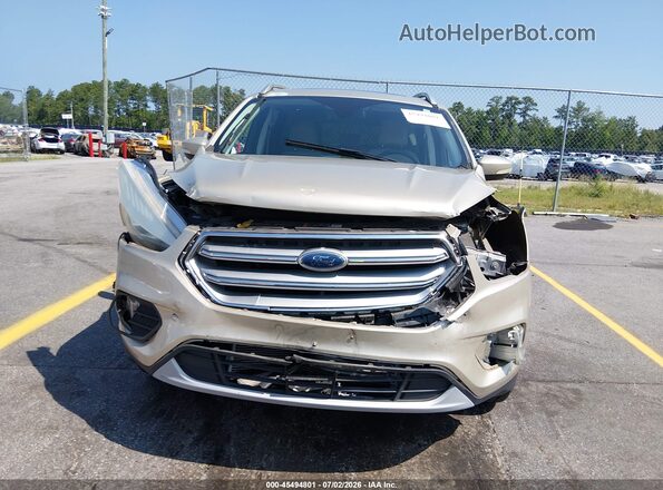 1FMCU0J94HUD81477 2017 FORD ESCAPE Gold Vista del cuadro de instrumentos