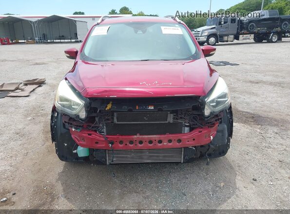 1FMCU0J94HUE01792 2017 FORD ESCAPE Бордовый Вид щитка приборов