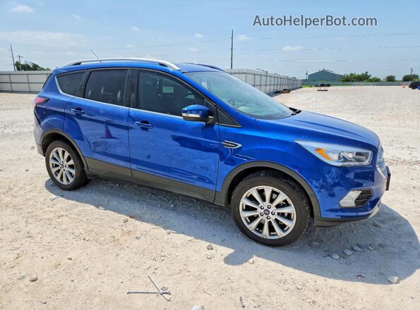 1FMCU0J94HUE94247 2017 FORD ESCAPE Blue წინა მარჯვენა
