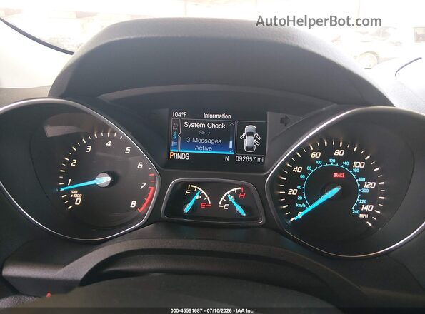 1FMCU0J95GUA09192 2016 FORD ESCAPE White უკანა სავარძლების ხედი