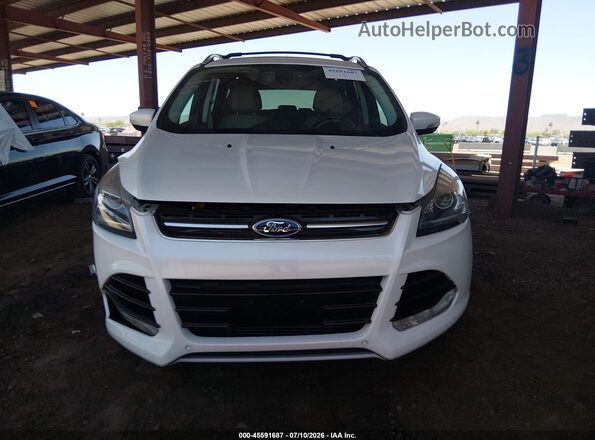 1FMCU0J95GUA09192 2016 FORD ESCAPE White ხელსაწყოთა პანელის ხედი