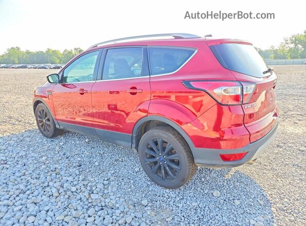 1FMCU0J95HUD72416 2017 FORD ESCAPE Red Rear left